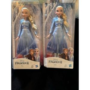 Frozen 2 Two Elsa Dolls